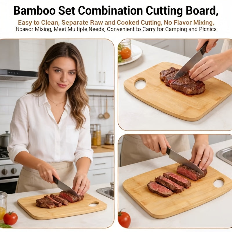 Planche à découper en bambou — modèle 1
