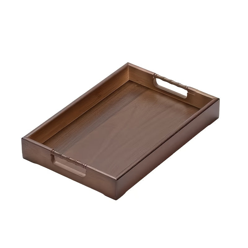 Plateau de petit-déjeuner en bois — 38 x 26 cm