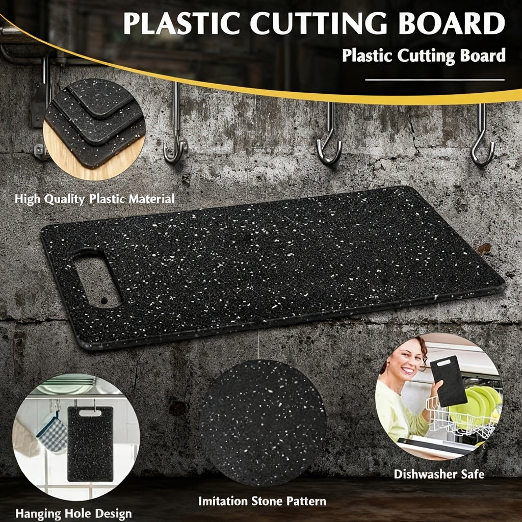 Planche à découper en plastique — lot de 6