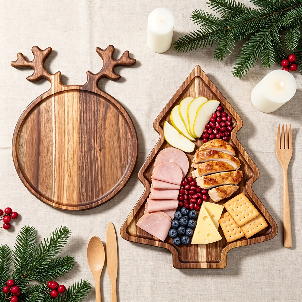 Ensemble de 2 pièces Sapin de Noël + Bois de Cerf