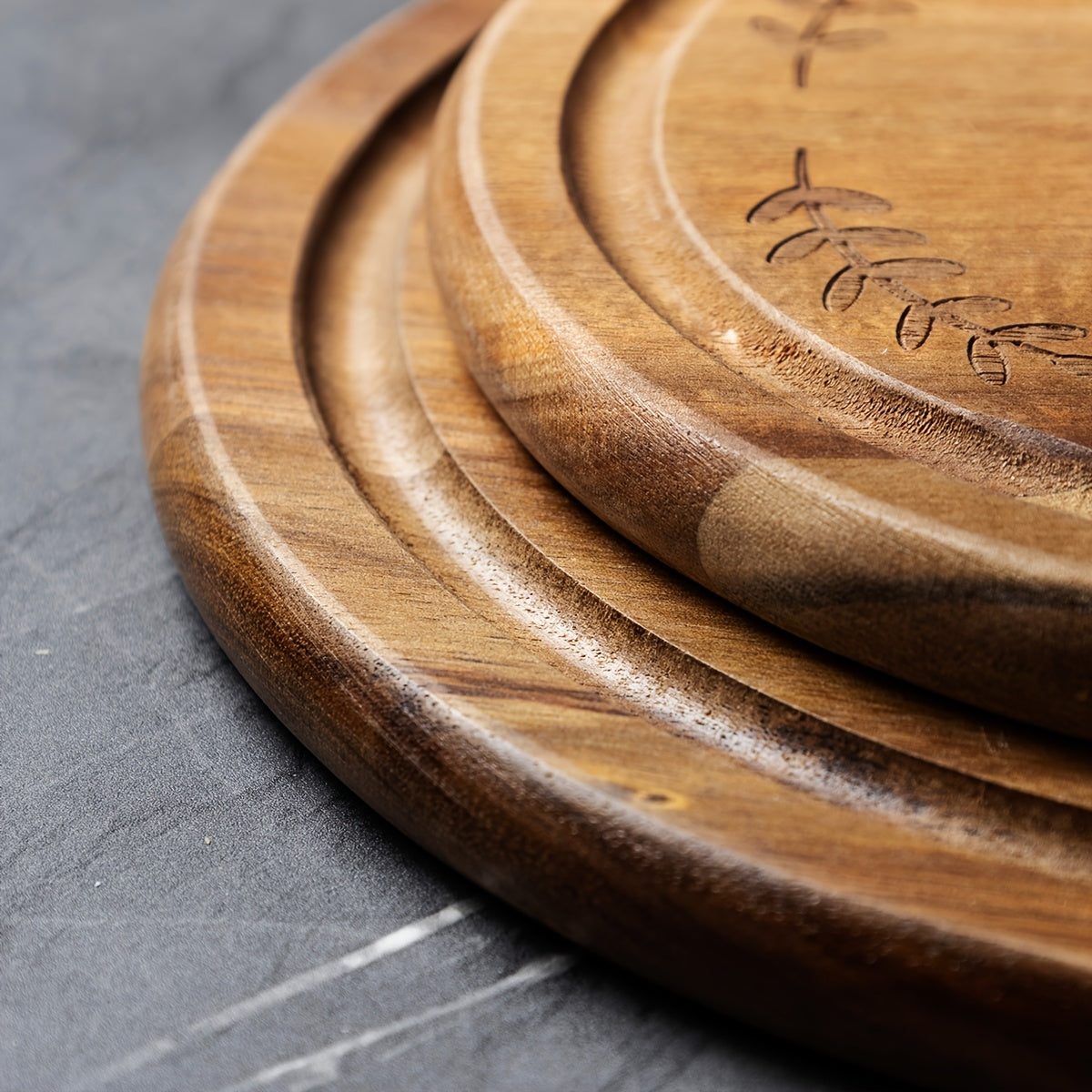 Planche à découper ronde en bois