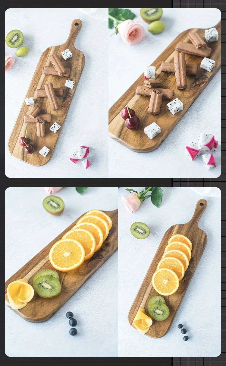 Grande planche à découper en acacia — 45 x 25 cm