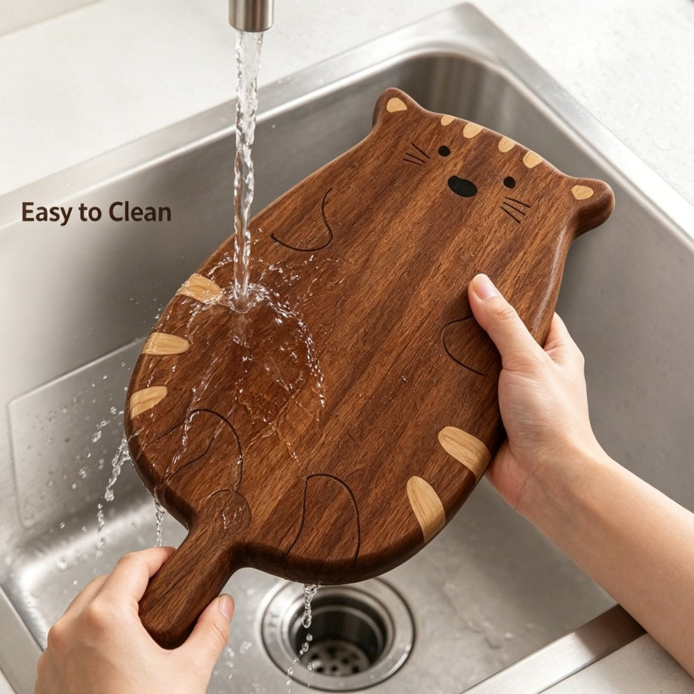Planche à découper en bois pour service et plateau
