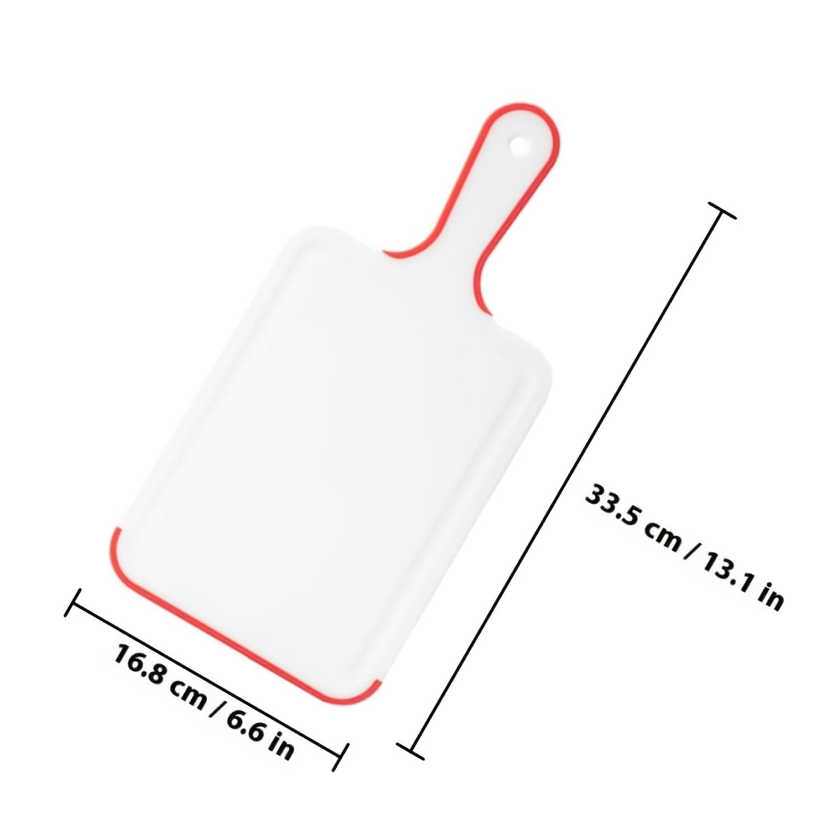 Planche à découper en plastique à poignée antidérapante pour viande et poisson