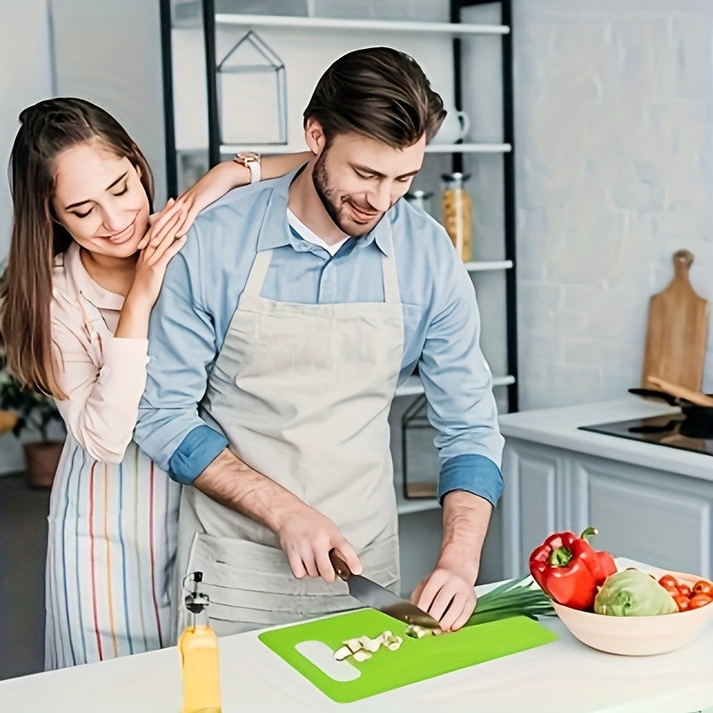 Planche à découper en plastique antidérapante pour viande et poisson — lot de 3