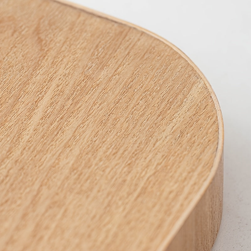 Plateau décoratif en bois avec support