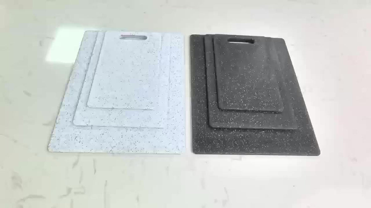 Planche à découper en plastique — lot de 6