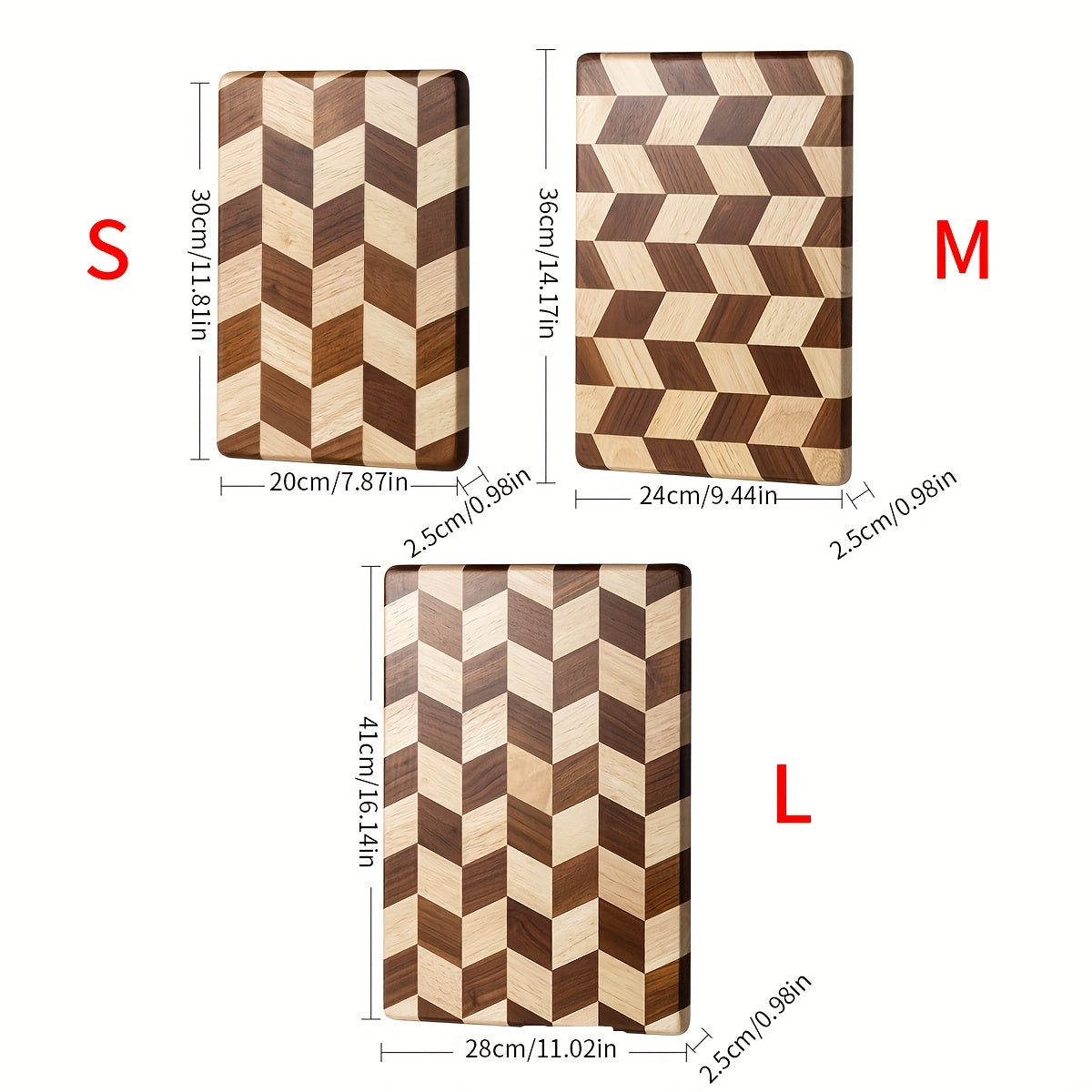 Planche à découper en bois — modèle 5