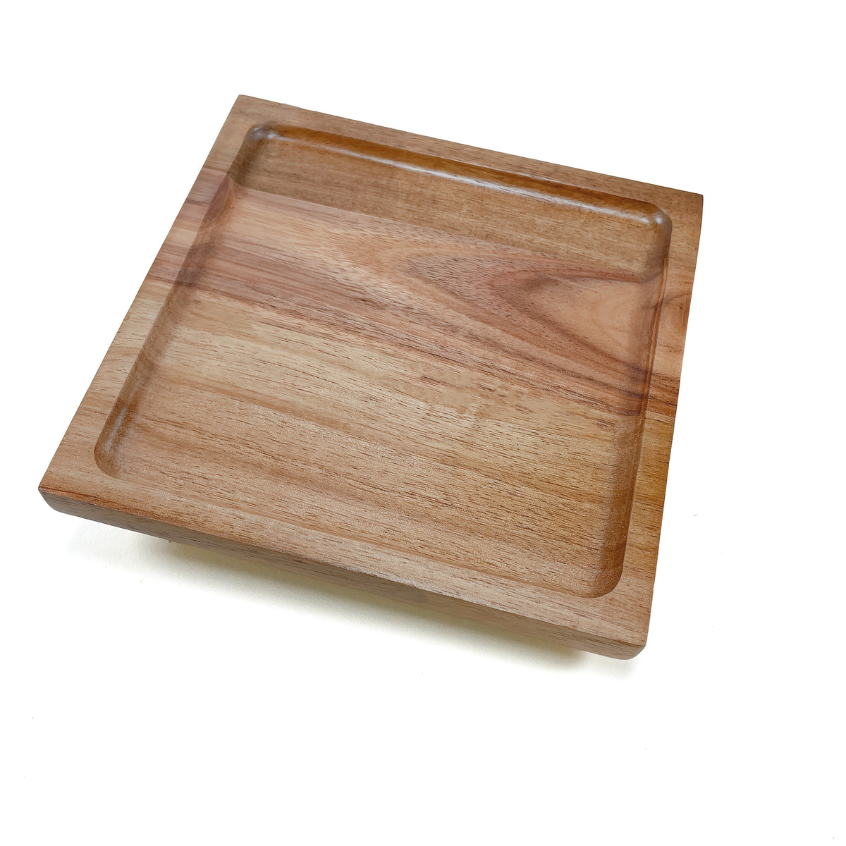 Plateau de petit-déjeuner en bois — 30 x 30 cm