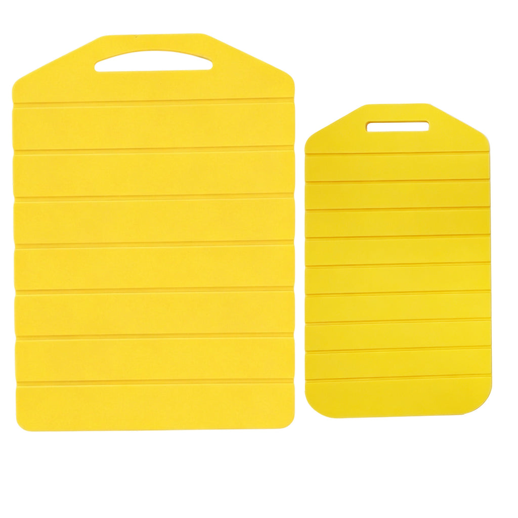 2 pièces, jaune, tailles grande et petite