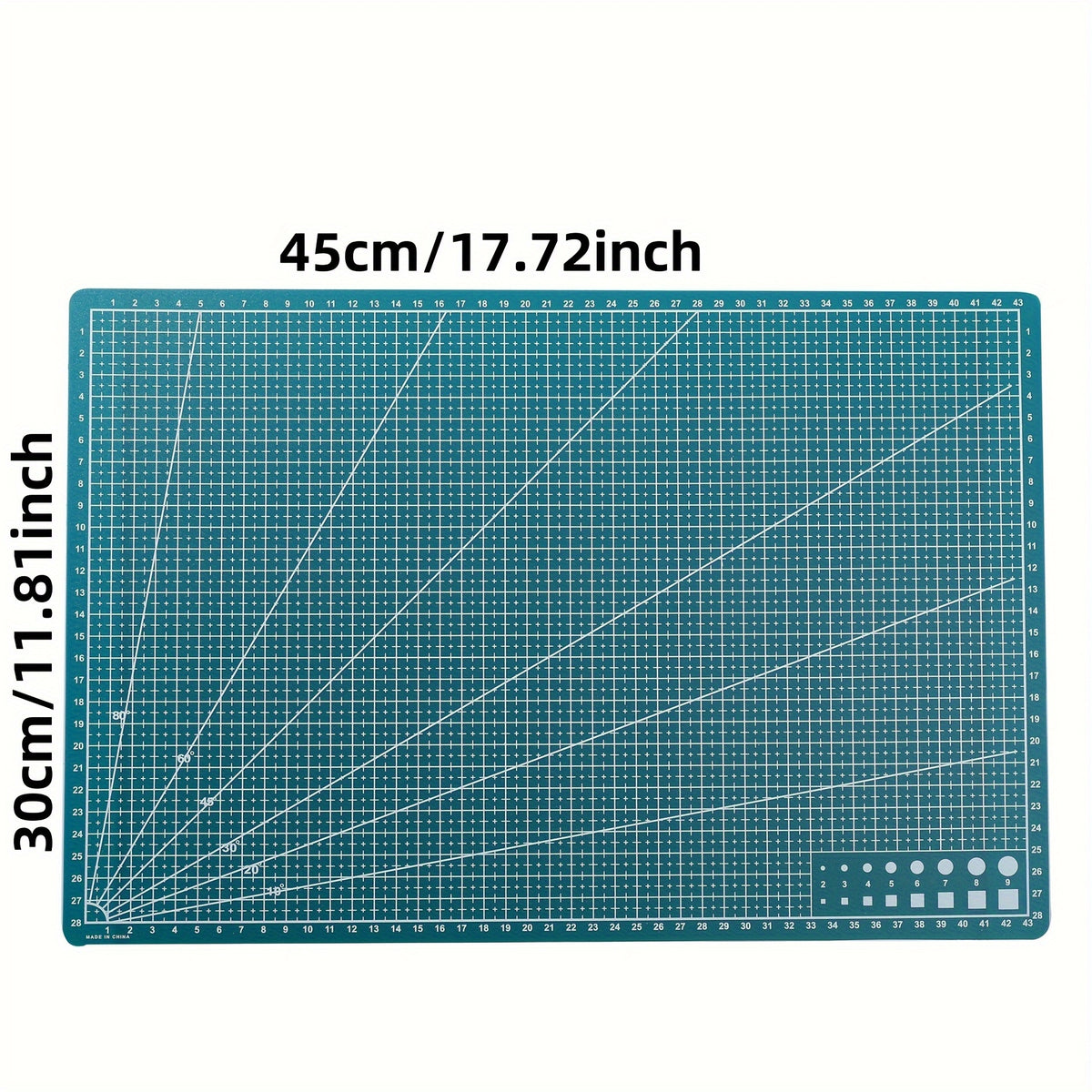 Planche à découper en plastique antidérapante — lot de 3
