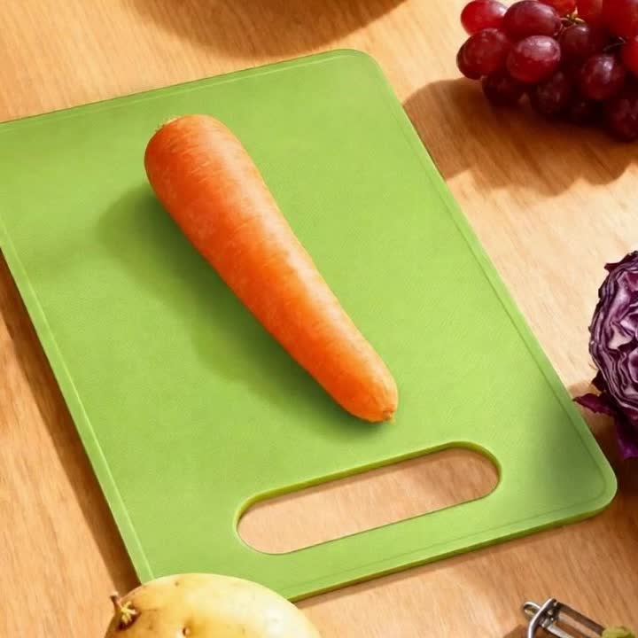 Planche à découper en plastique antidérapante pour viande et poisson — lot de 3