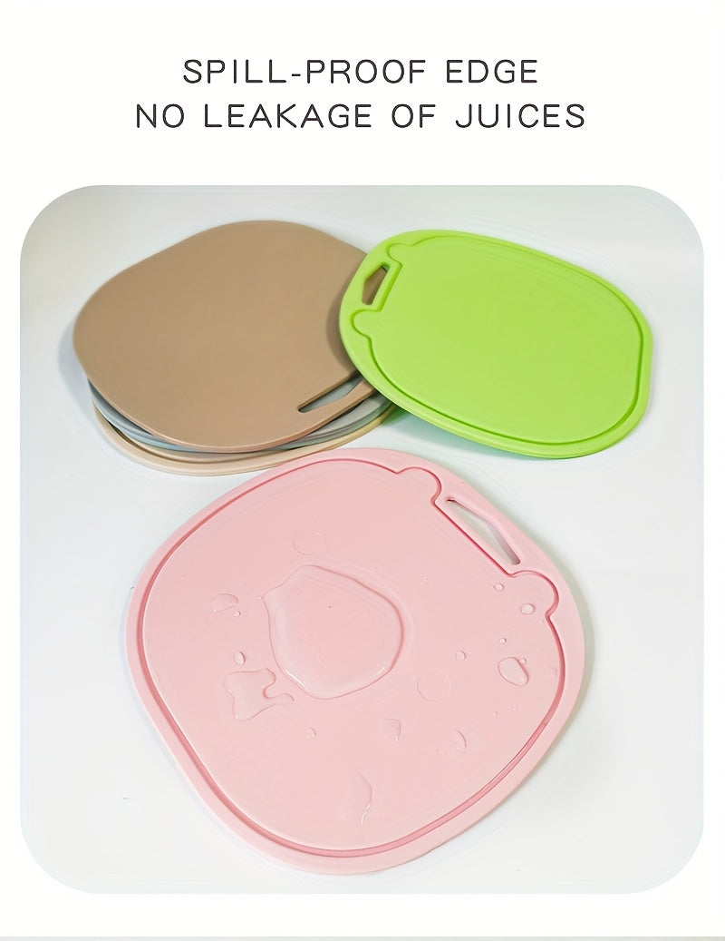 Planche à découper en plastique à poignée antidérapante