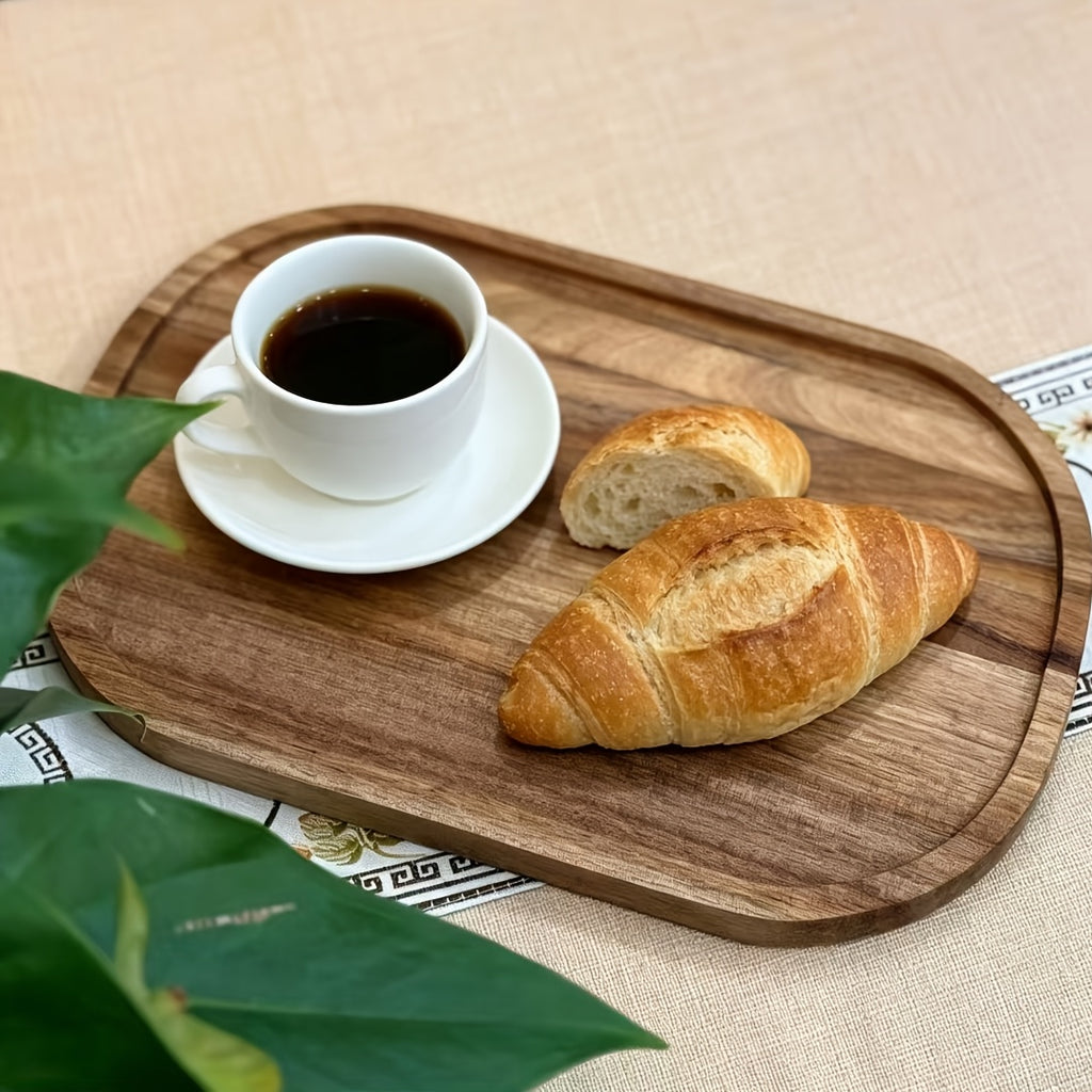 Plateau à fromage en bois — 30 x 19,5 cm