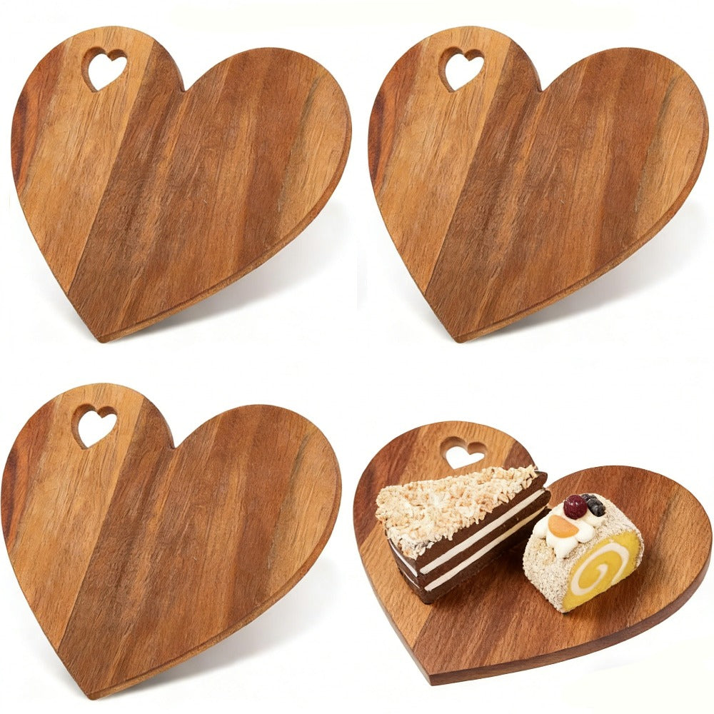 Planche à découper en acacia — lot de 2