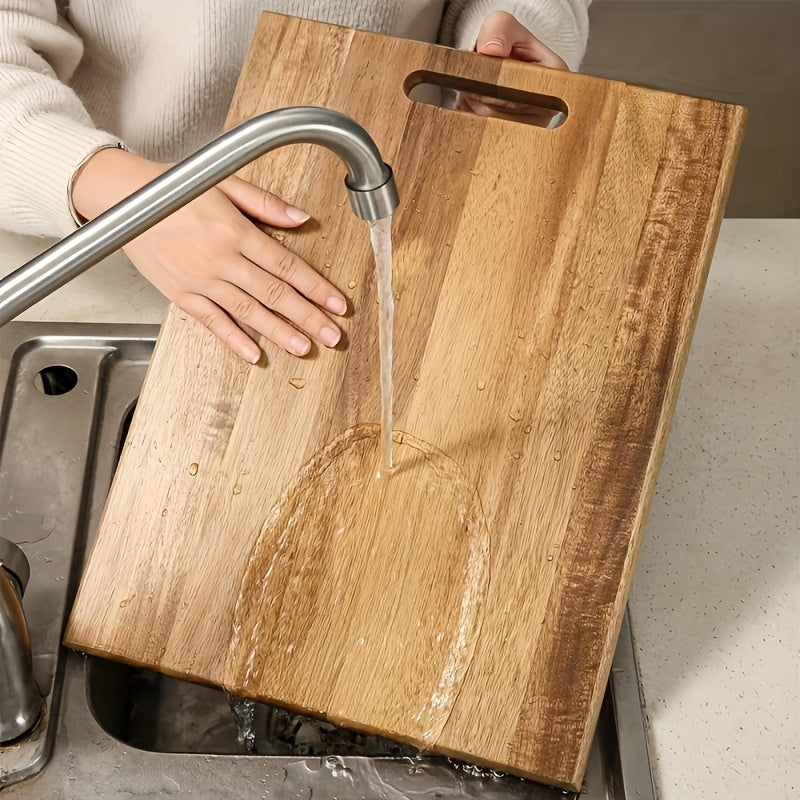 Planche à découper en acacia — modèle 3