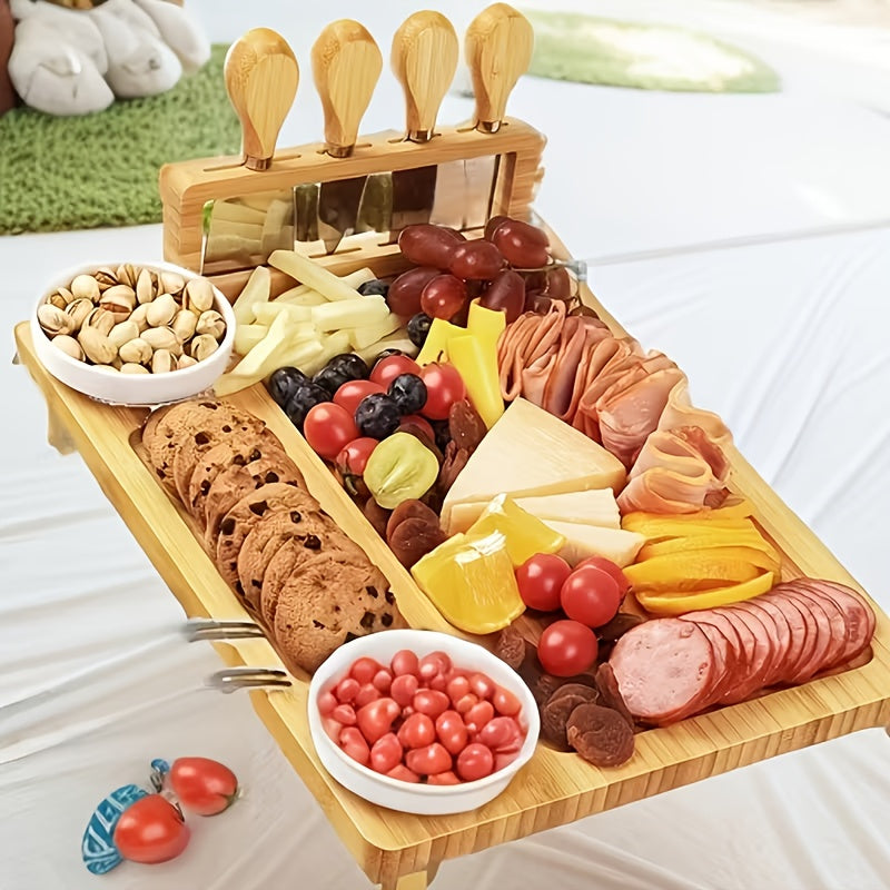 Plateau à fromage en bambou cadeau