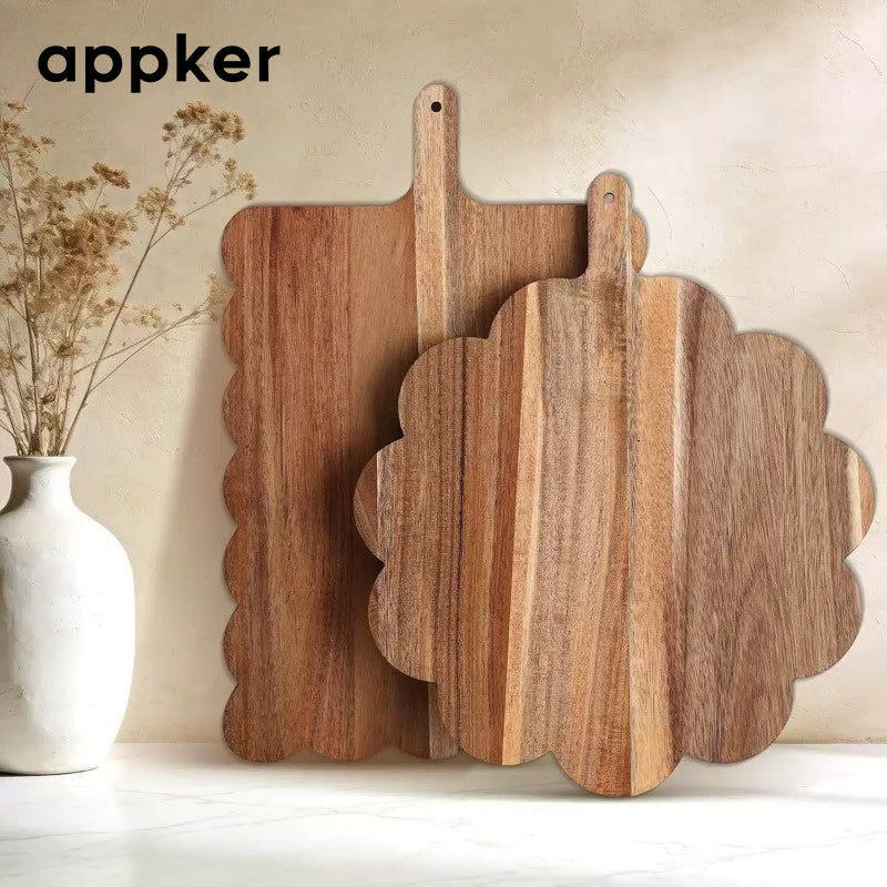 Planche à découper en acacia — 40 x 25 cm