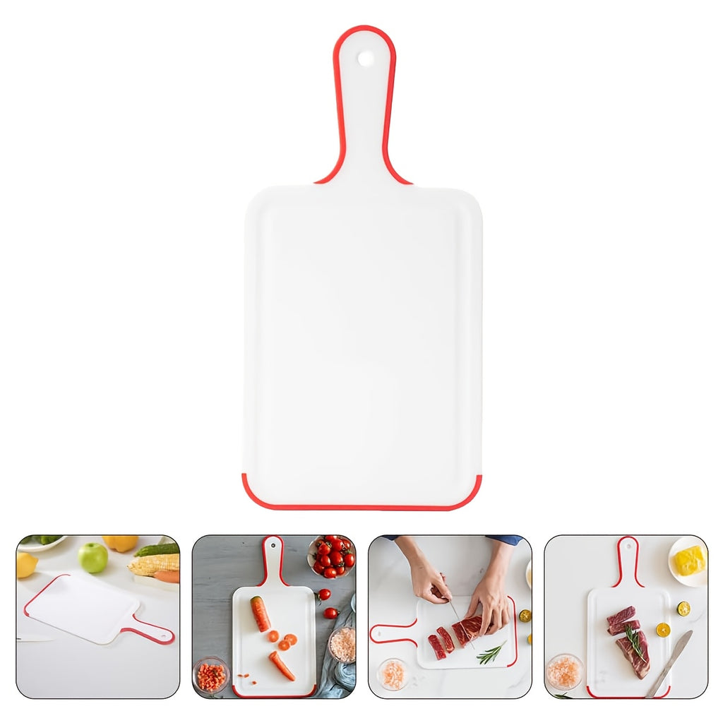 Planche à découper en plastique à poignée antidérapante pour viande et poisson