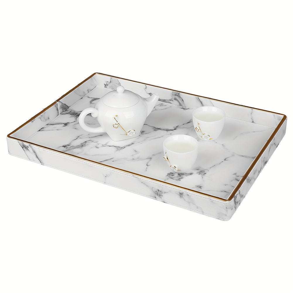 Plateau décoratif en plastique — 40,5 x 28,5 cm
