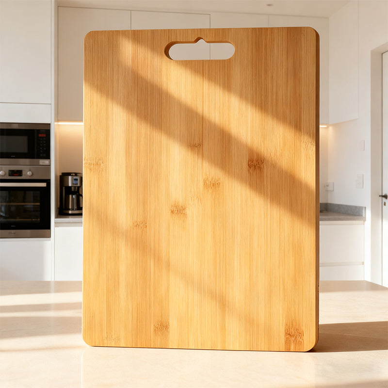 Planche à découper en bambou réversible — 34 x 23 cm