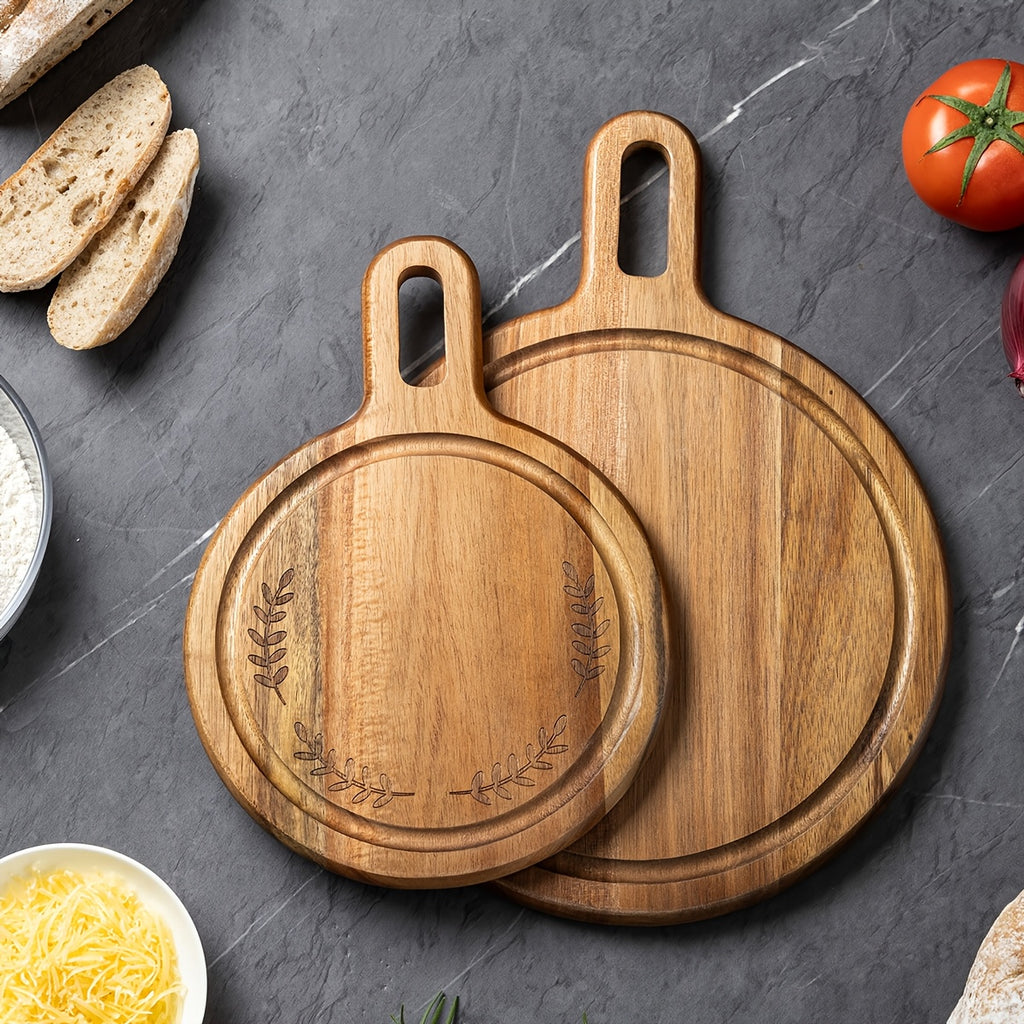 Planche à découper ronde en bois