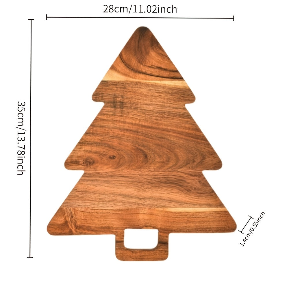 Planche à découper en acacia — modèle 6