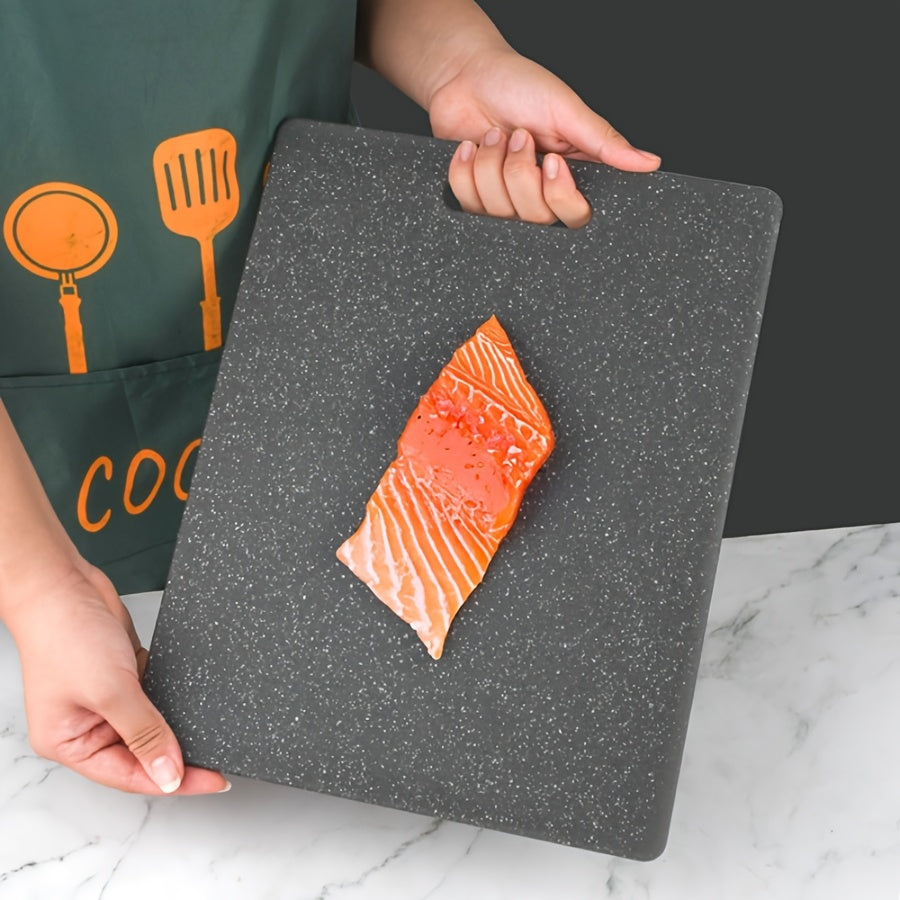 Planche à découper en plastique réversible pour viande et poisson — modèle 2