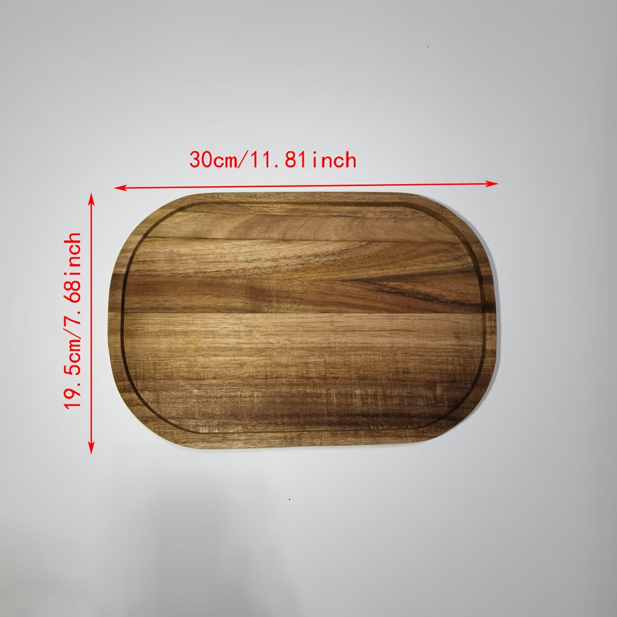 Plateau à fromage en bois — 30 x 19,5 cm