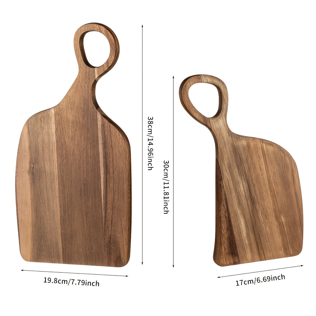 Planche à découper en acacia — modèle 5