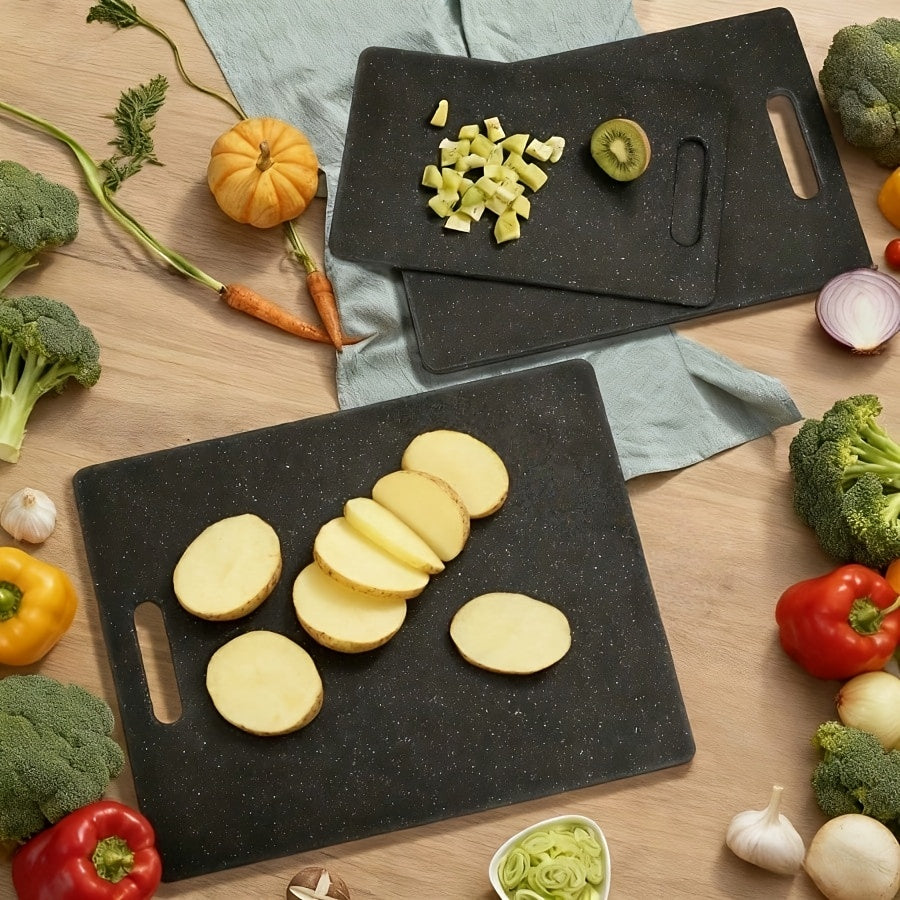 Planche à découper en plastique réversible pour viande et poisson — modèle 2