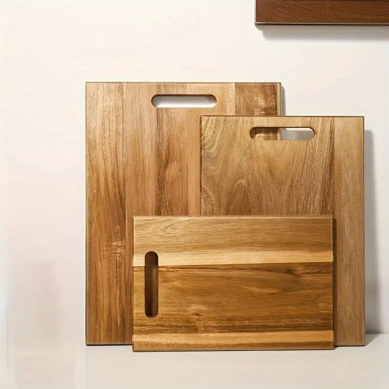 Planche à découper en bois antidérapante
