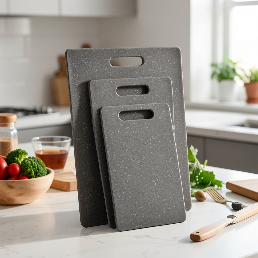 Planche à découper en plastique réversible pour viande et poisson — modèle 2