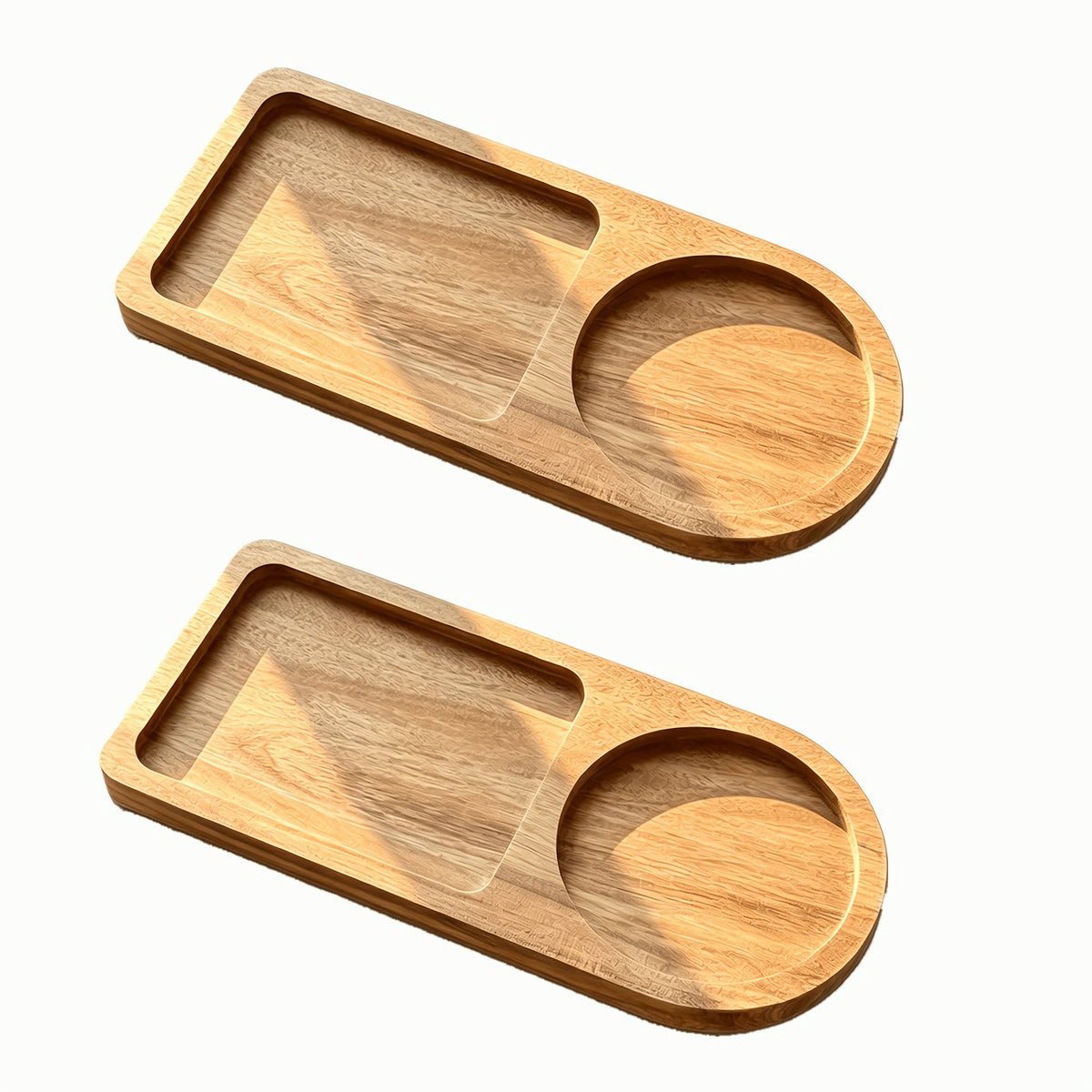 (2PCS) Plateau à Compartiments Image
