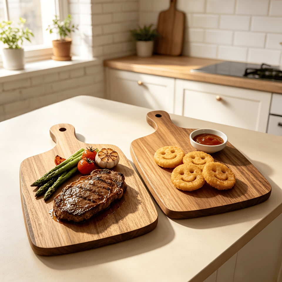 Plateau de petit-déjeuner en bois — 24,9 cm de diamètre