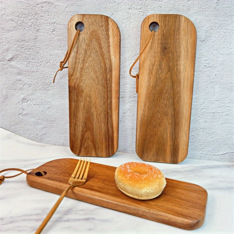 Planche à découper en acacia — lot de 3