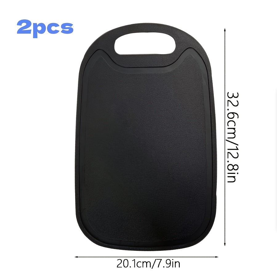 2pcs - planche à découper noire Image