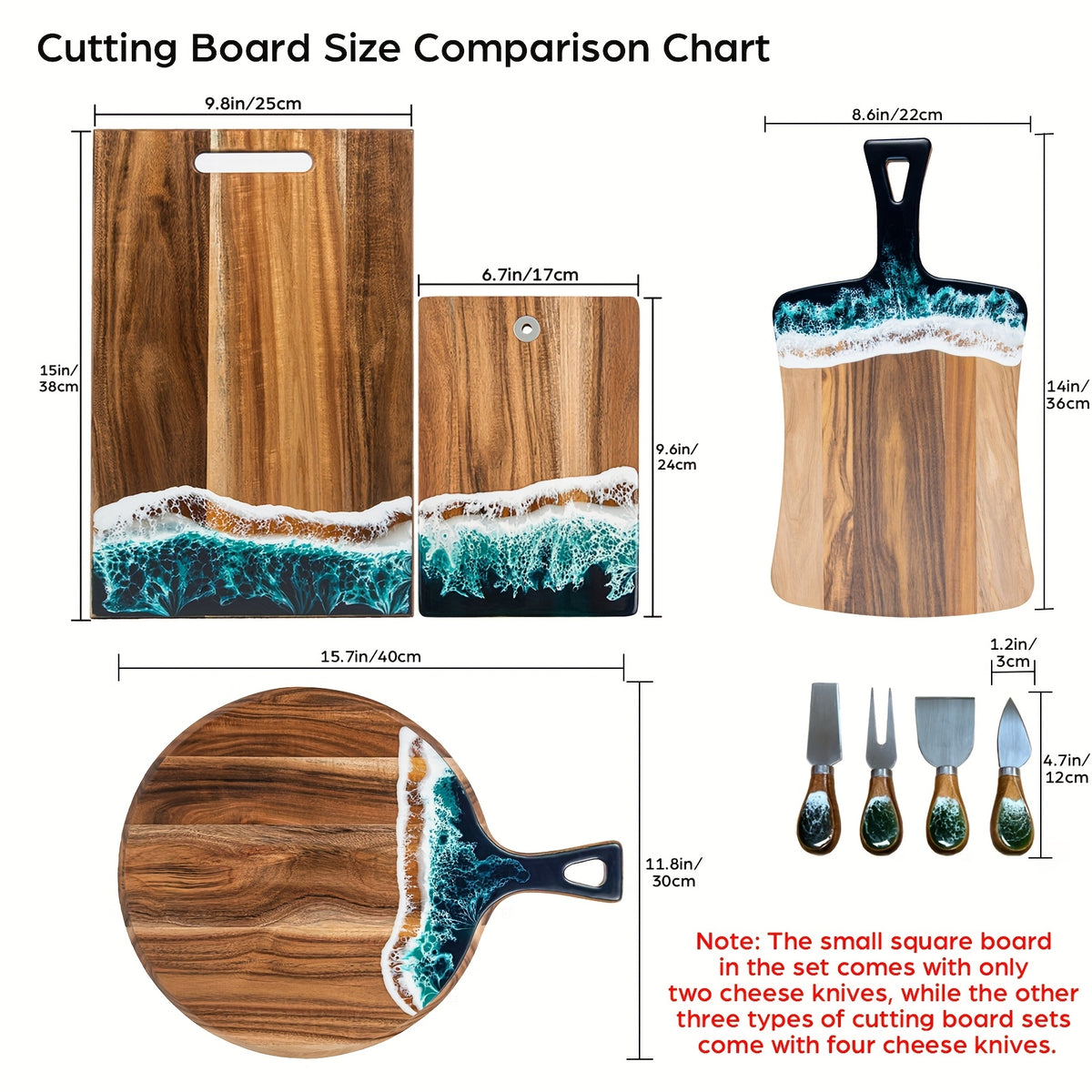 Planche à découper en bois pour apéro et fromage