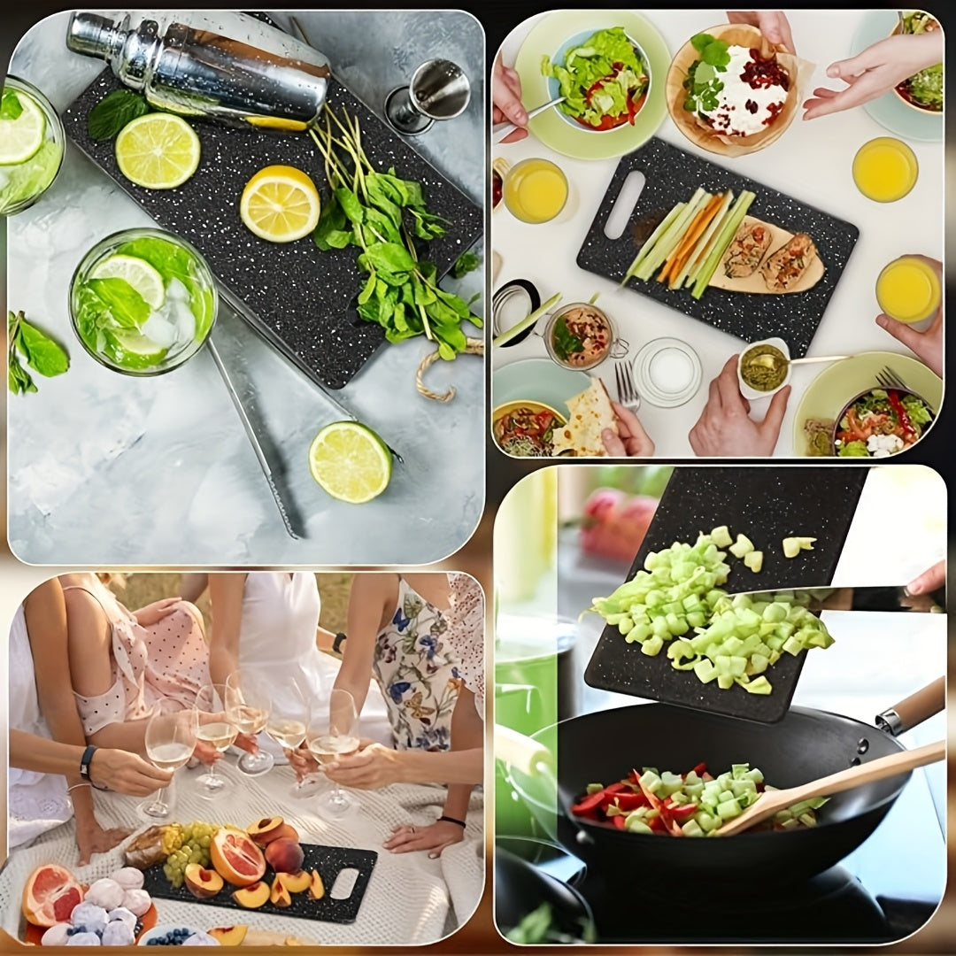 Planche à découper en plastique — lot de 6