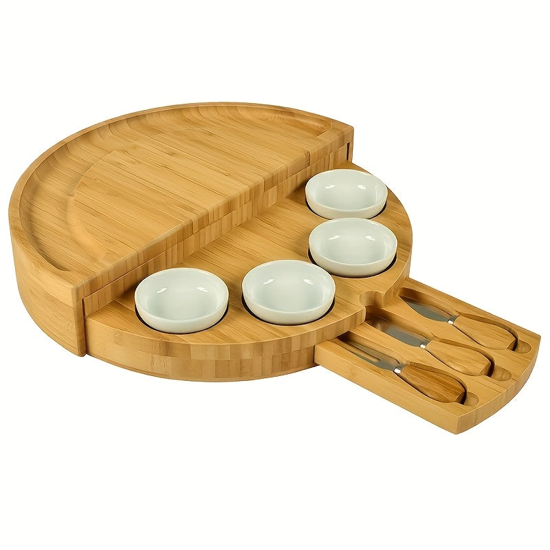 Plateau à fromage en bambou haut de gamme