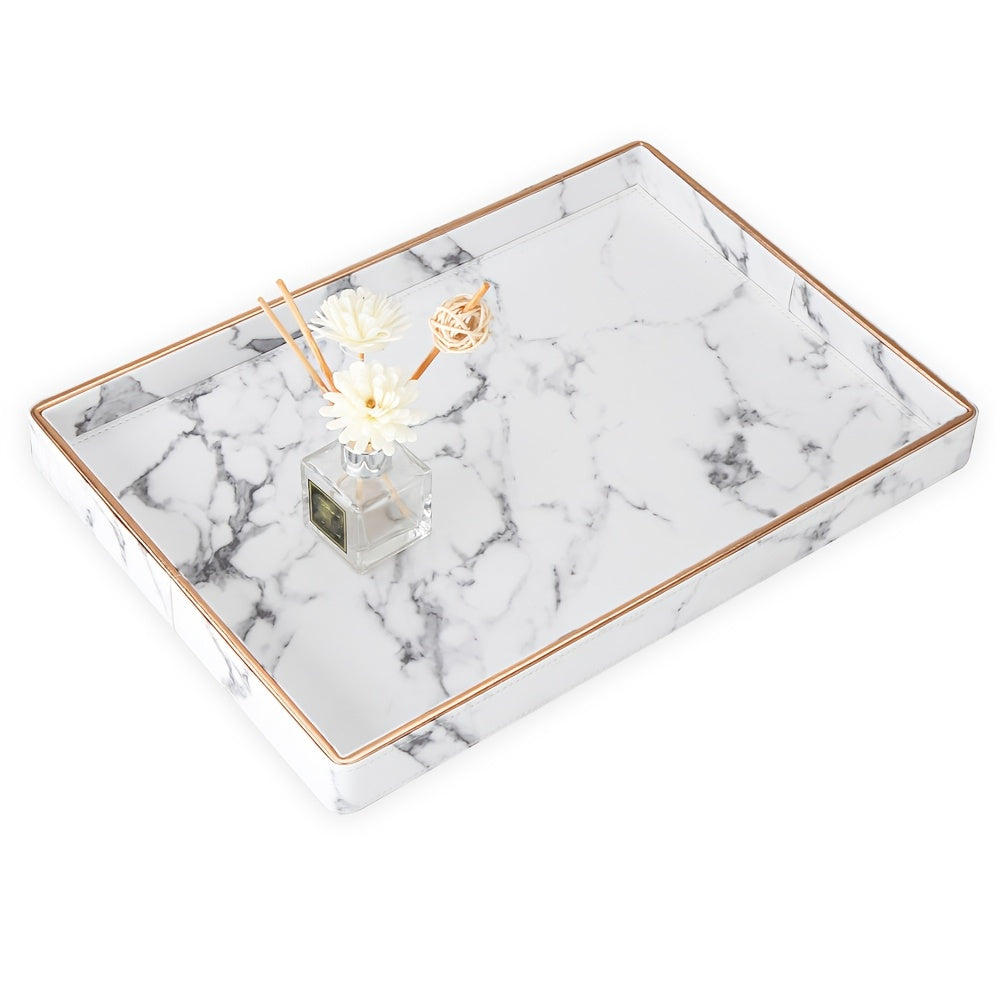 Plateau décoratif en plastique — 40,5 x 28,5 cm