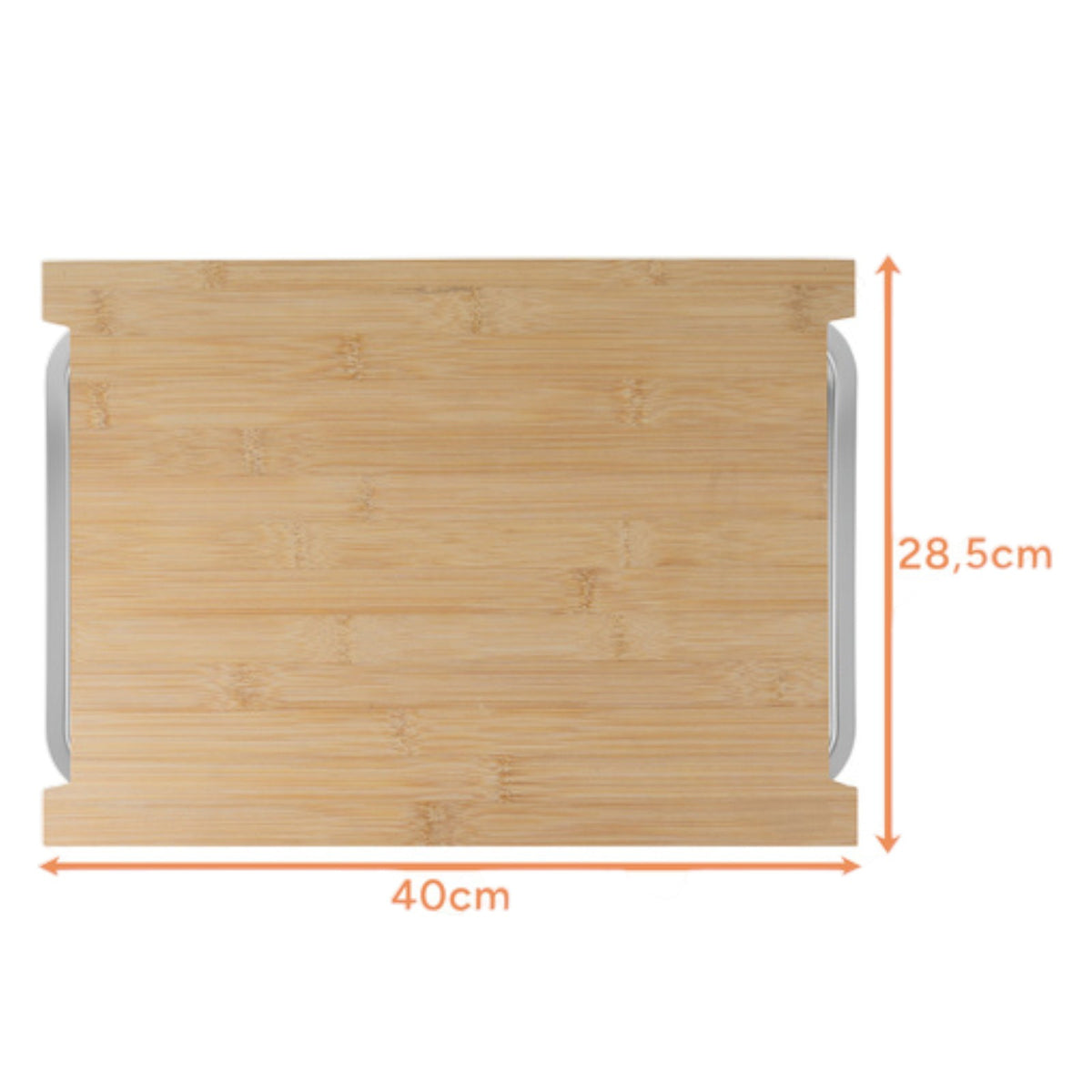 Planche à découper en bambou — 40 x 28,5 cm