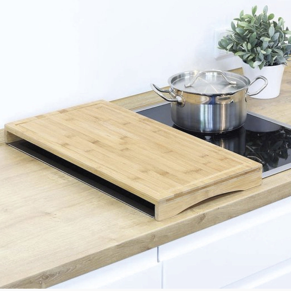 Grande planche à découper en bambou — lot de 2, 54 x 28 cm