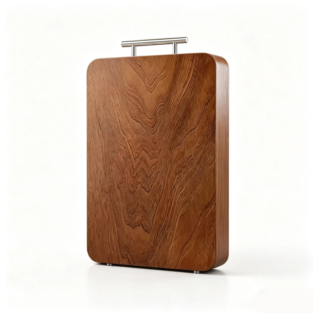 Planche à découper en bois réversible — 28 x 18 cm — modèle 2
