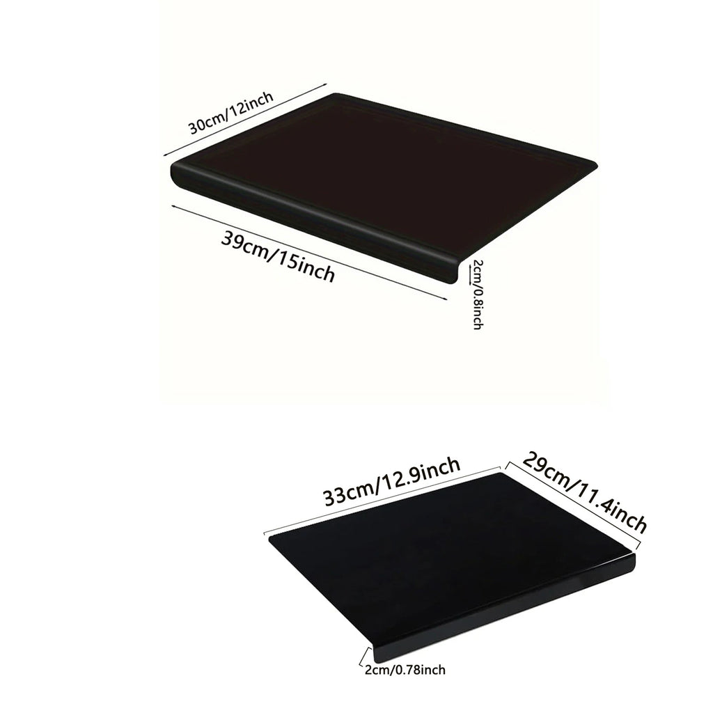 Planche à découper antidérapante — lot de 2, 39 x 33 cm