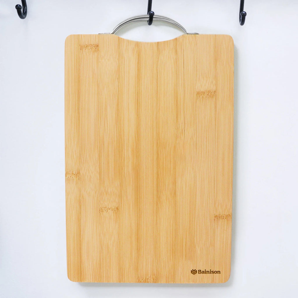 Grande planche à découper en bambou pliable — 45 x 32 cm