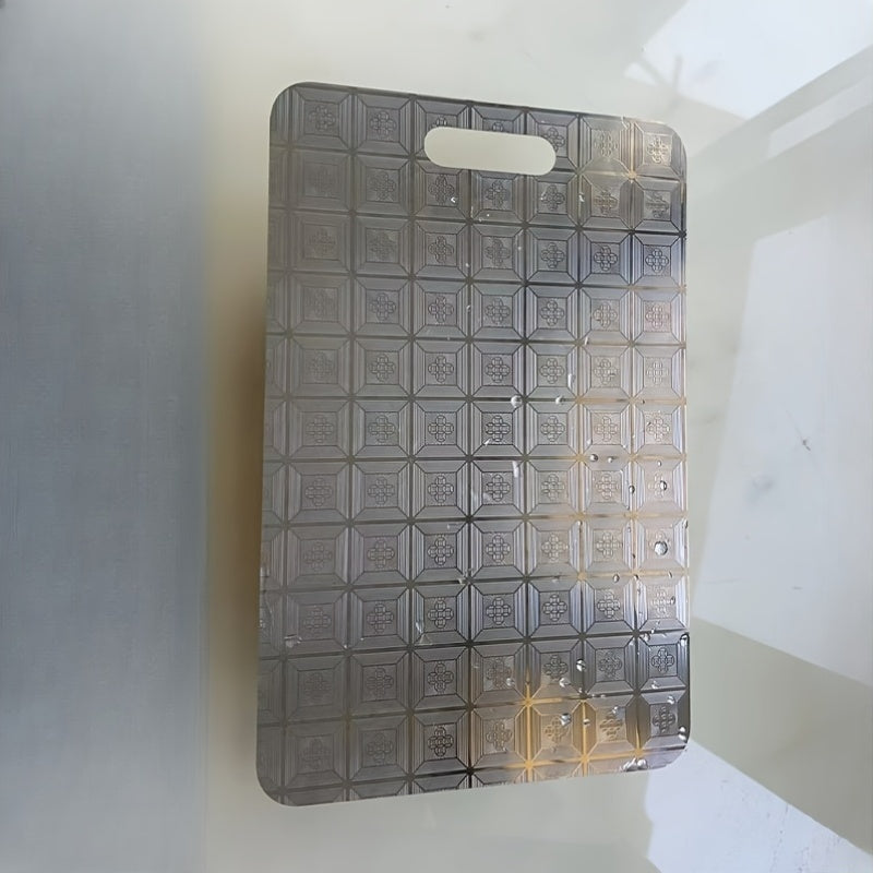 Planche à découper en inox réversible pour professionnelle — lot de 2 — modèle 1