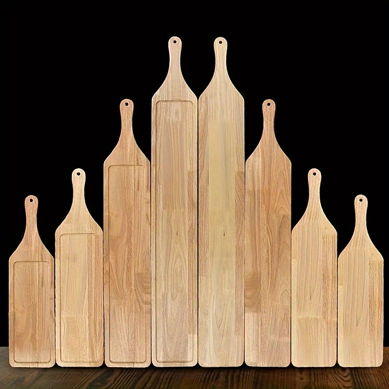 Plateau de service en bois — 60 x 14 cm