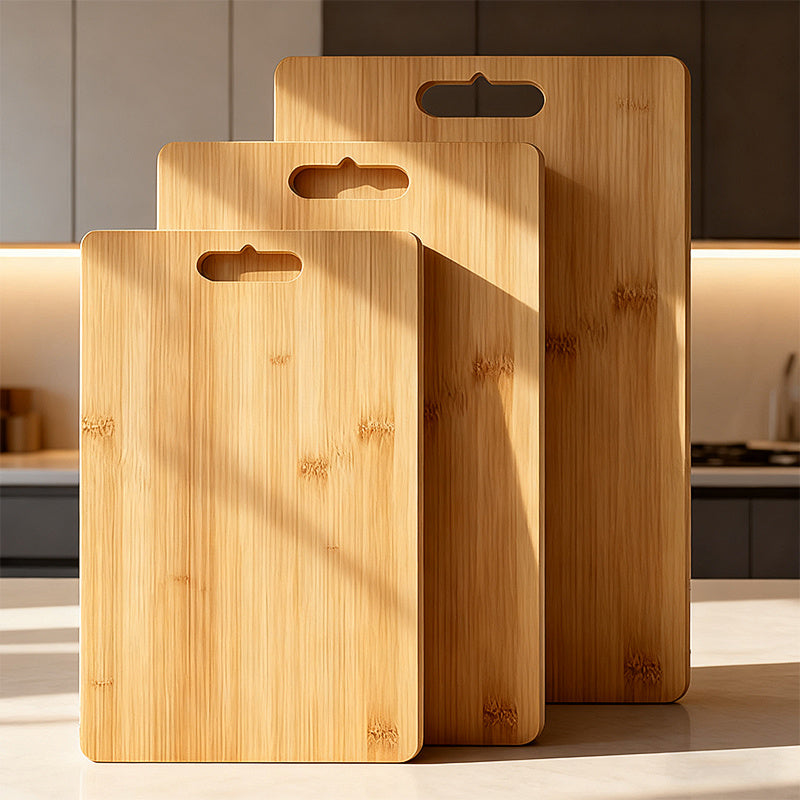 Planche à découper en bambou réversible — 34 x 23 cm