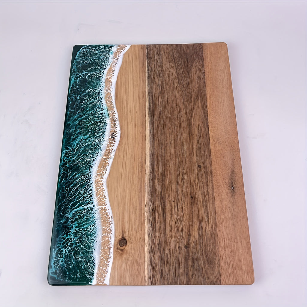 Planche à découper en acacia — modèle 7